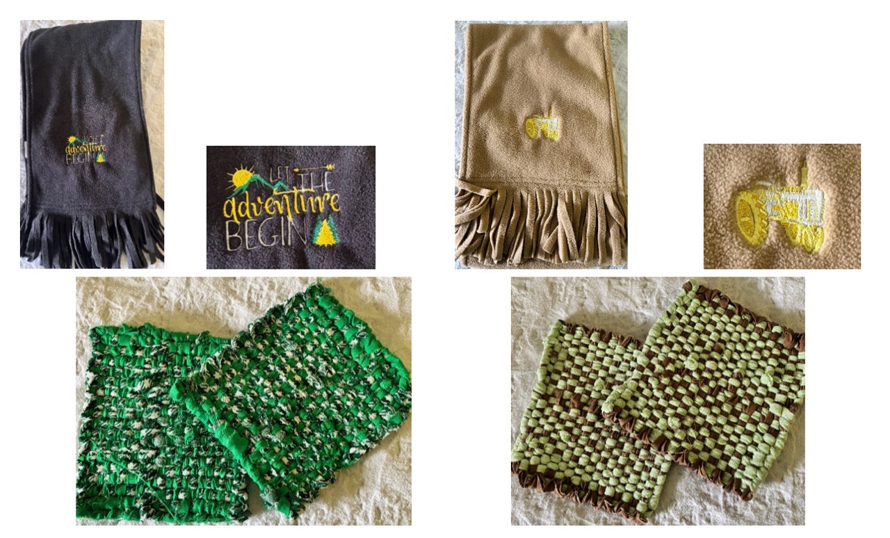 Scarves and hand knitted items.png